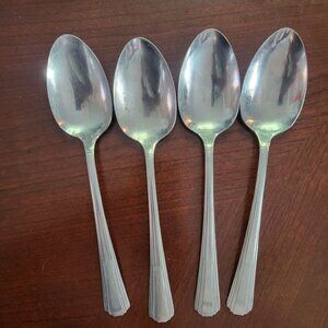 OneidaCraft Stainless Steel Tablepoons 6.25" Set Of 4